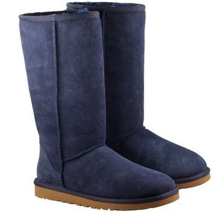Tall Navy Blue Authentic Uggs